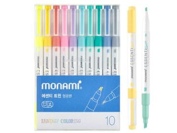 MONAMI Monami Essenti Twin - Fantasy Colouring obojestranski set osvetljevalcev, 10 kosov