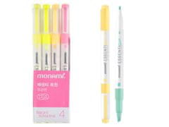 MONAMI Komplet obojestranskih osvetljevalcev Monami Essenti Twin - Bright Sunshine, 4 kosi