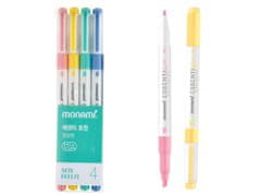 MONAMI Komplet obojestranskih osvetljevalcev Monami Essenti Twin - New Breeze, 4 kosi