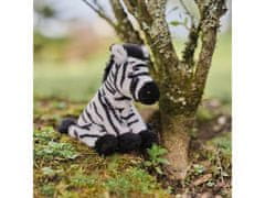 Charlie Bears Charlie Bears Maskota zebra iz serije Cuddle Cubs, majhen pliš, idealen za dojenčke, 14 cm 