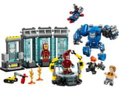LEGO Marvel 76315 Iron Man in njegov laboratorij: Dvorana oklepov