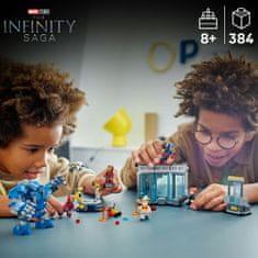 LEGO Marvel 76315 Iron Man in njegov laboratorij: Dvorana oklepov