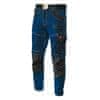 Delovne hlače Jeans Stretch modre XXXL