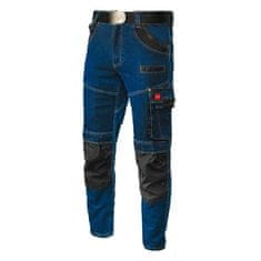 Art.mas Delovne hlače Jeans Stretch modre S