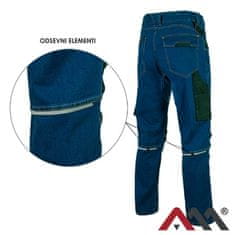 Art.mas Delovne hlače Jeans Stretch modre S