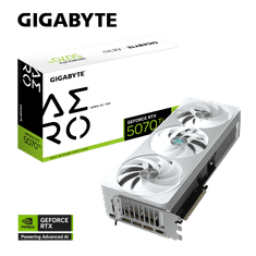Gigabyte Grafična kartica GeForce RTX 5070 Ti AERO OC 16G, 16GB GDDR7, PCI-E 5.0