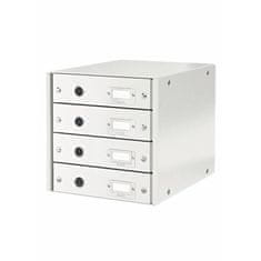 Leitz Click&amp;Store predal, 4 predali, bela