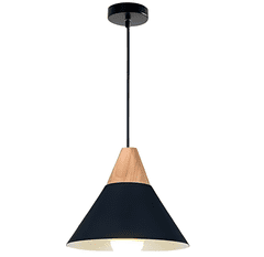 Toolight Stropna svetilka SCANDI C Black