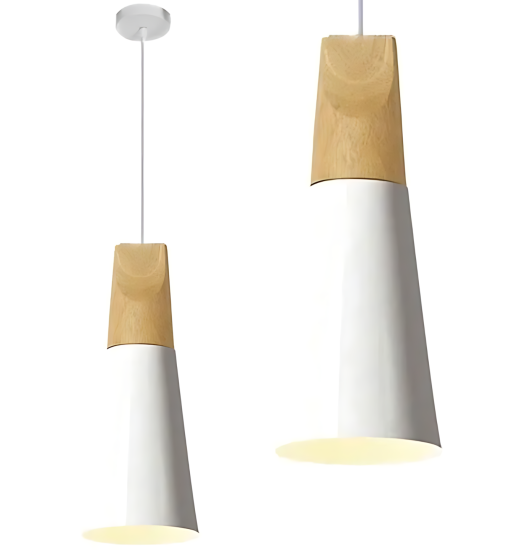 Toolight Stropna svetilka SCANDI B Bela