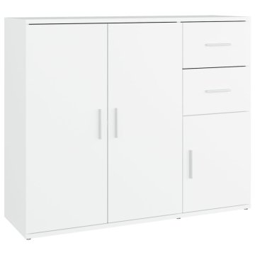 Vidaxl Komoda 91x29,5x75 cm inženirski les