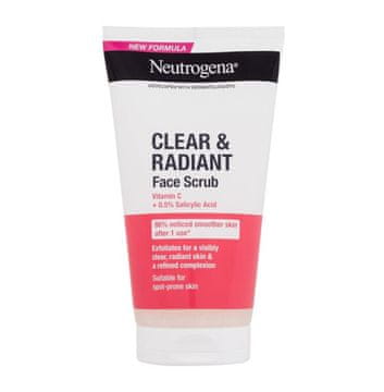 Neutrogena Piling za obraz Clear & Radiant 150 ml