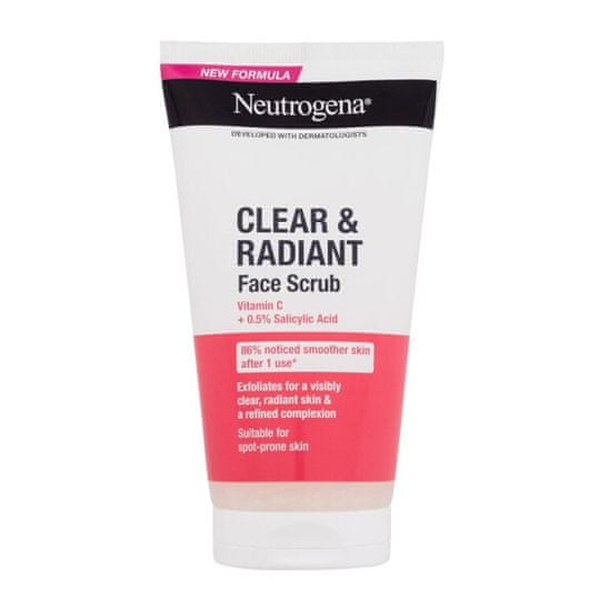 Neutrogena Piling za obraz Clear & Radiant 150 ml