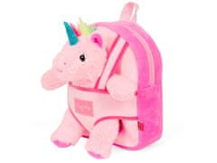 Perletti Otroški plišasti nahrbtnik s snemljivo igračo Perletti Toys, UNICORN, 13085