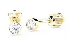 Cutie Jewellery Priljubljeni uhani iz rumenega zlata Z8017-30-10-X-1