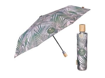 Perletti Eleganten zložljiv ženski dežnik Perletti Green "Kenzia", 19158