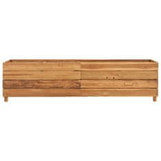 Vidaxl Visoka greda 150x40x38 cm reciklirana tikovina in jeklo