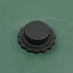 Vidaxl Rezervoar za vodo s pipo zložljiv 360 L PVC