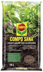 shumee Compo Sana substrat za zelene rastline in palme 10 l šota, perlit, agrosil, apno Compo Sana