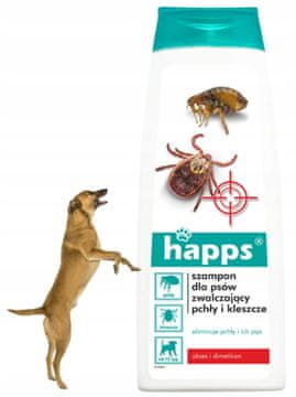 BROS Happs šampon proti bolham in klopom za pse 250 ml učinkovita zaščita