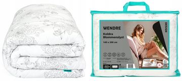 shumee Antialergijska odeja za vse letne čase 140×200 cm bela