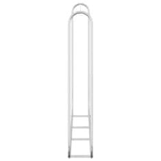 Vidaxl Stojalo za drva 200x25x150 cm Pocinkano jeklo