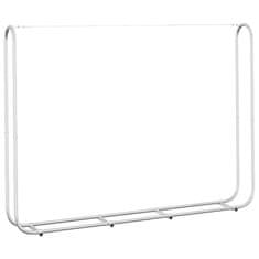 Vidaxl Stojalo za drva 200x25x150 cm Pocinkano jeklo