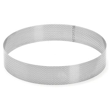 de Buyer Kuhový rám na pečení , 3097.08, perforovaný, průměr 20 cm, výška 4,5 cm, kulatý