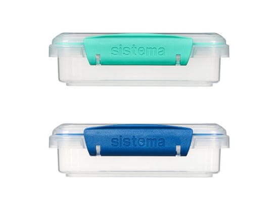 Sistema Sistema TO GO škatla za sendviče 450 ml, mešanica barv