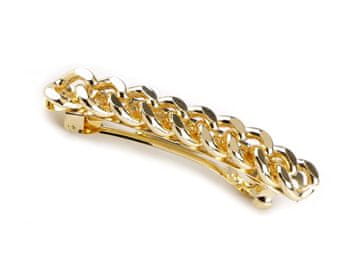 Francoska verižica za lase - zlata