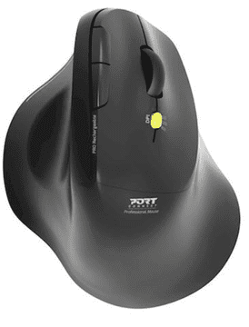 Port Designs ERGO SOF WL/BT miška, polnilna, vertikalna
