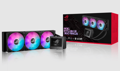 ASUS ROG Ryujin III 360 ARGB Extreme vodno hlajenje za procesor, 3x 120 mm, Aura Sync (90RC0131-M0EAY0)