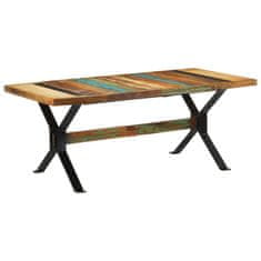 Vidaxl Jedilna miza 180x90x73 cm trden predelan les