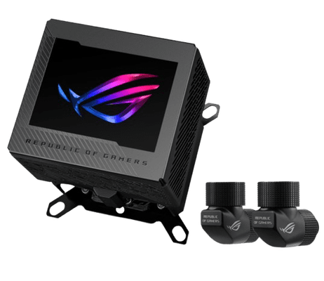  Asus ROG Ryujin III WB vodni blok za procesor, LCD ekran, VRM ventilator