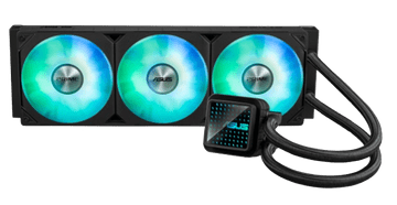 ASUS Prime LC 360 ARGB LCD vodno hlajenje za procesor, 3x 120 mm, Aura Sync (90RC00Z1-B0EAY0)