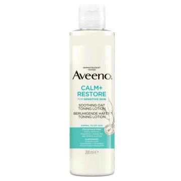 Aveeno Calm+ Restore pomirjujoč losjon za toniranje iz ovsa 200 ml