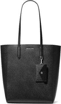 Michael Kors Ženska usnjena torbica 35F4S2VT7T Črna