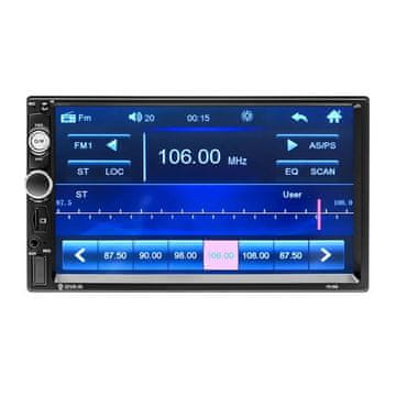 Podofo avto monitor K0126 Mirror Link, BT, USB 7"
