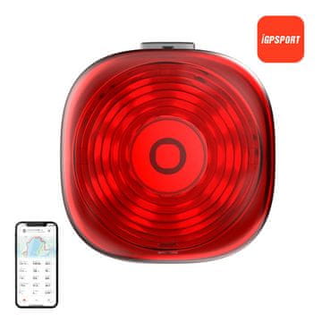 iGPSPORT Kolesarska luč, zadnja iGPSPORT TL30 smart