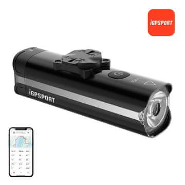 iGPSPORT Kolesarska luč, sprednja iGPSPORT VS1200 z M80 smart