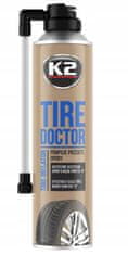 Korbi K2 Tire Doctor, rezervno kolo v spreju, sredstvo za predrte pnevmatike, 535 ml