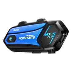 MojPlanet Fodsports M1-S Plus domofon za motorna kolesa (črn)
