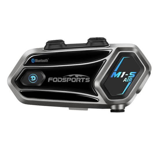 MojPlanet Fodsports M1-S Air interkom za motorna kolesa (siv)