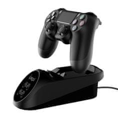 Ipega Dvojna priklopna postaja PG-9180 za igralni krmilnik PS4 (črna)