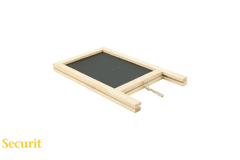 Securit by Vermes A kredna TABLA A5 Mini Sandwich Board – namizna SBSBMNI