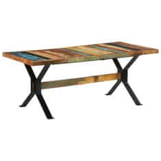 Vidaxl Jedilna miza 180x90x73 cm trden predelan les