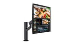 LG 28MQ780-B monitor, 70,1 cm, Nano IPS, SDQHD, črn (28MQ780-B.AEU)