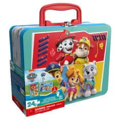 Spin Master Smg Paw Patrol Puzzle v pločevinasti škatli