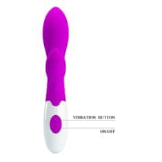 PRETTY LOVE Newman vibrator na baterije vijolična