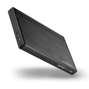 AXAGON AXAGON EE25-XA6 2,5" USB 3.0 HDD SATA Aline Box Black, ohišje za disk