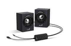 Genius SP-HF385BT (31730046400) 2.0, 4W črn USB BT zvočnik
